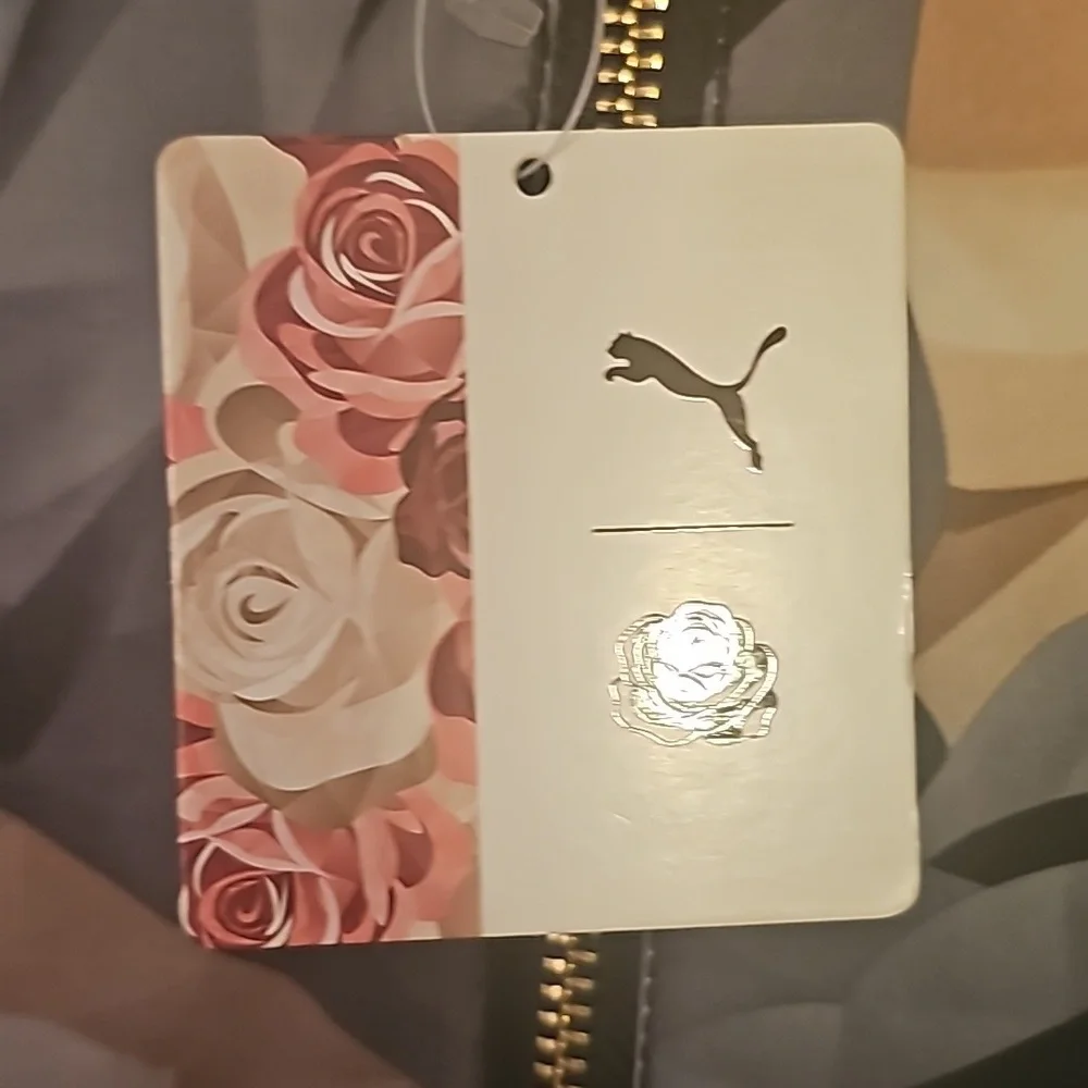 PUMA x CAREAUX BOMBER Reversible JACKET Floral Size Large - Picture 9 of 13